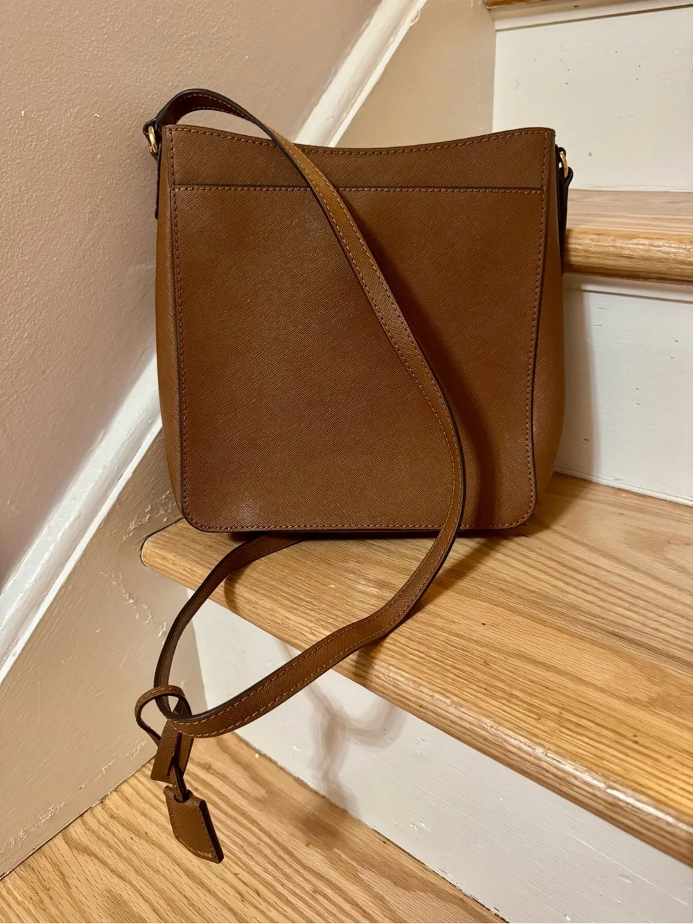 Michael Kors Hamilton Traveler NWOT NS Messenger Bag Luggage Saffiano Leather